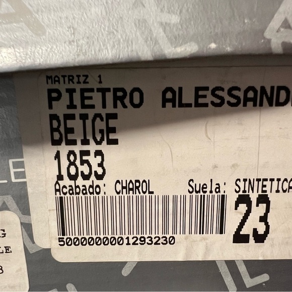 PIETRO ALESSANDRO Heels Beige Size 6 - Picture 5 of 8
